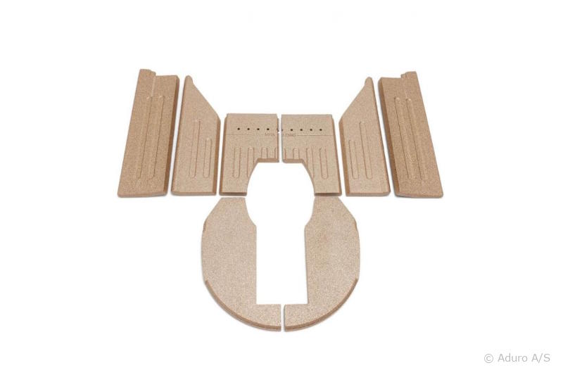 Isoliersteine-Set für Seiten und Boden – Bild 2